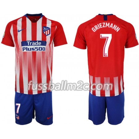 Fußballtrikots Atlético Madrid GRIEZMANN 7 Kinder Heim Trikotsatz 2018-2019 Fußballtrikots Atlético Madrid GRIEZMANN 7 Kinder Heim Trikotsatz 2018-2019